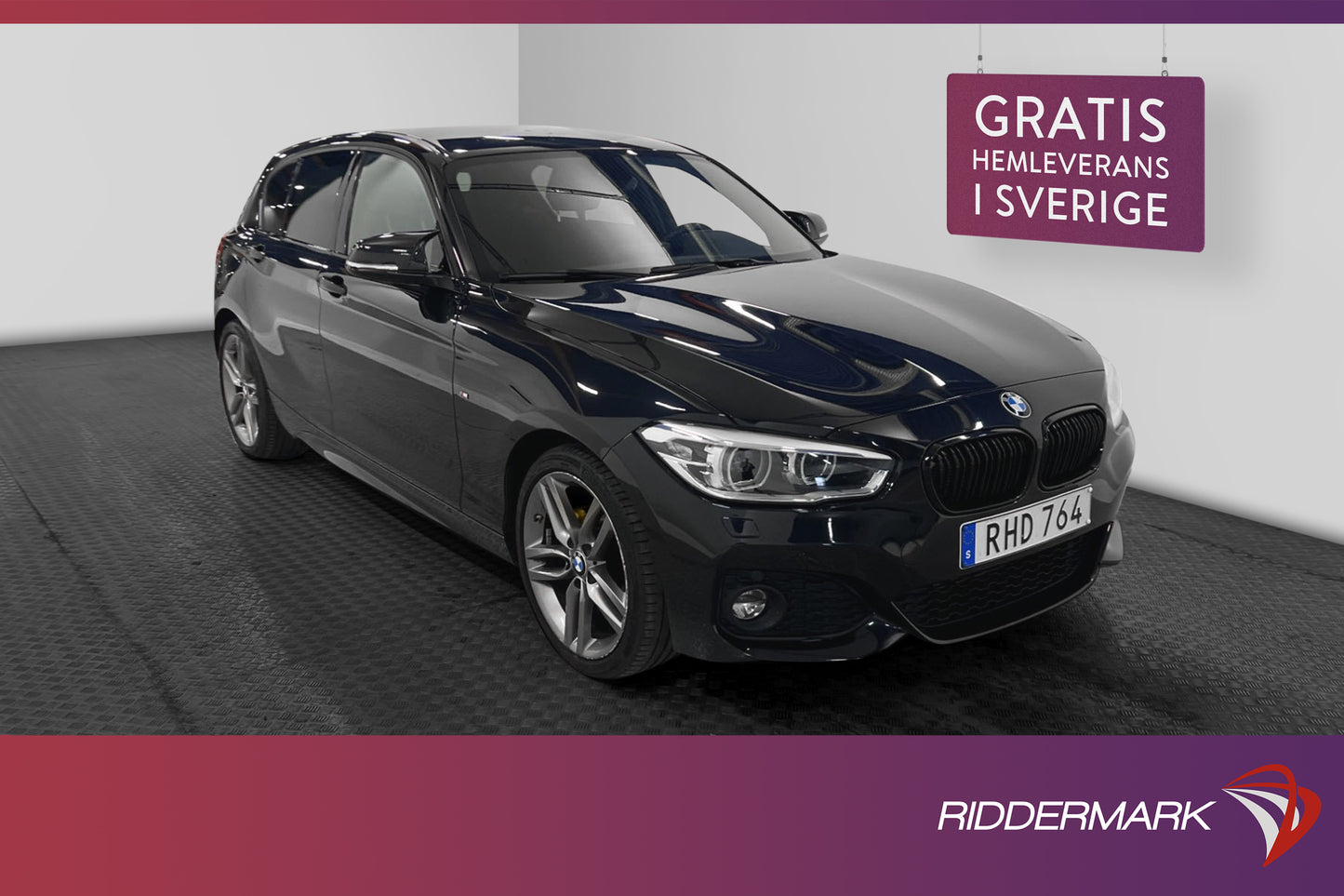 BMW 118i 136hk M Sport P-sensor HiFi Välservad 0.54L/mil