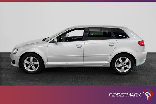 Audi A3 1.6 TDI S Tronic 105hk M-Värm P-Sensorer 0,43l/mil