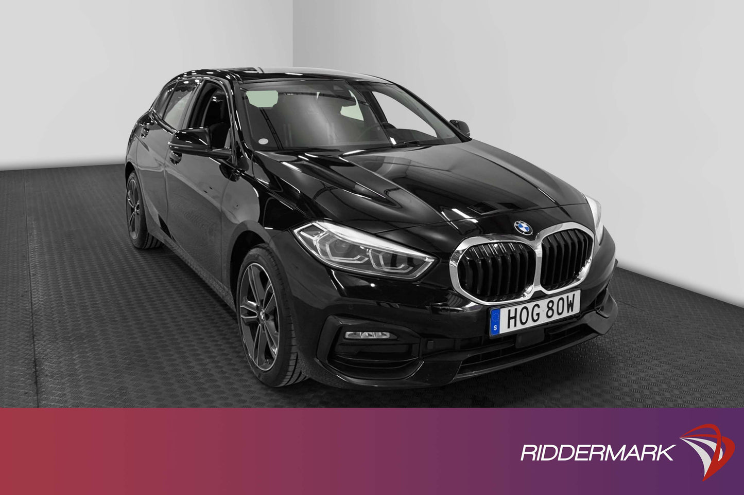 BMW 118 i 140hk Sportline Värmare Kamera Välserv Låg Skatt