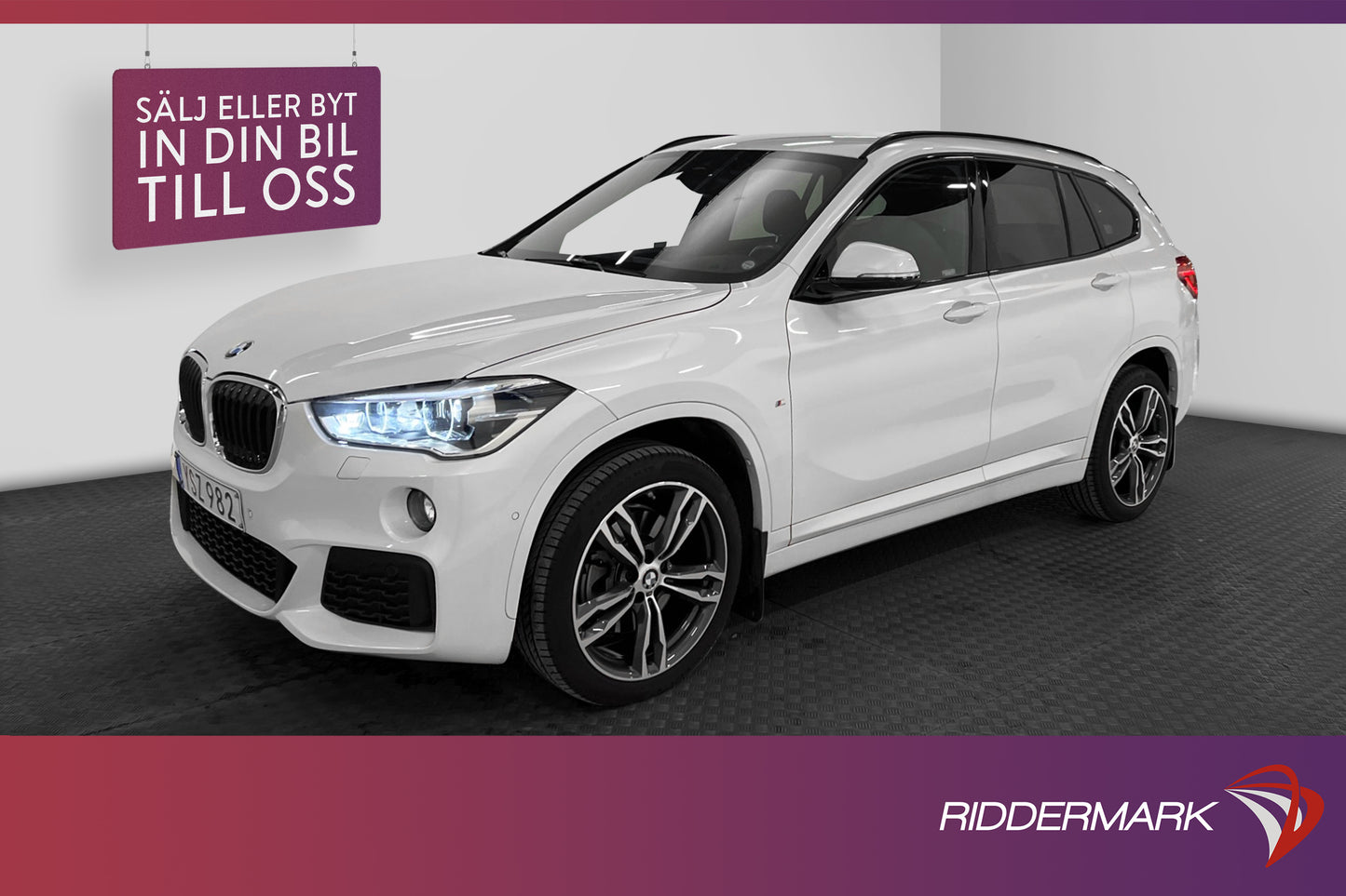 BMW X1 xDrive20d 190hk M Sport HiFi HUD Kamera Rattvärme