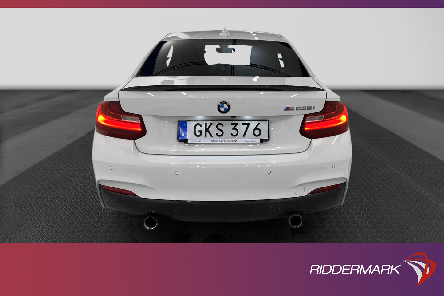 BMW M235i Coupé H/K B-kamera P-värme Navi Taklucka 326hk