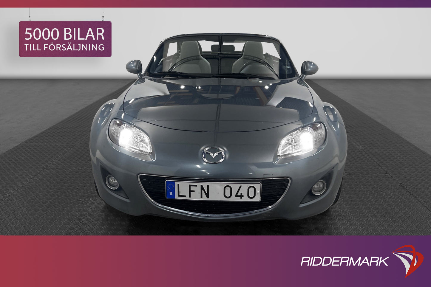 Mazda MX-5 Roadster Coupe MZR 126hk Skinnklädsel Välservad