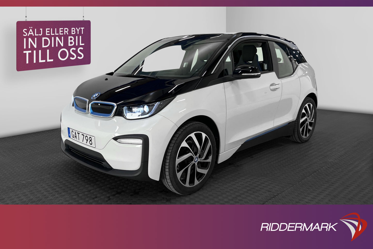 BMW i3 120 Ah 170hk Comfort Advanced Charged Navi PDC