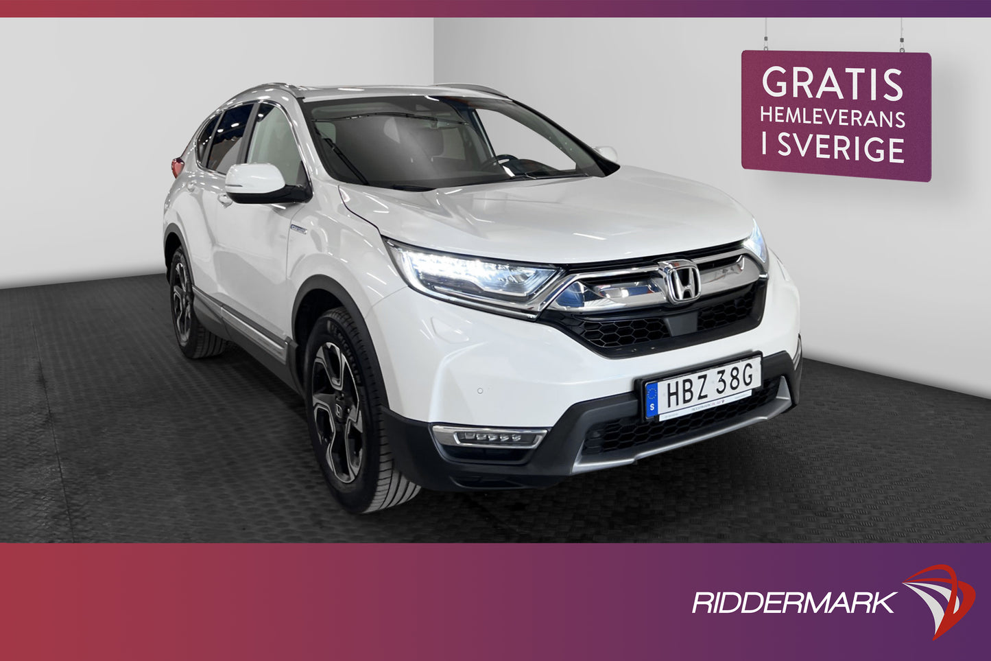 Honda CR-V Hybrid AWD 215hk Executive Kamera Pano Drag Navi