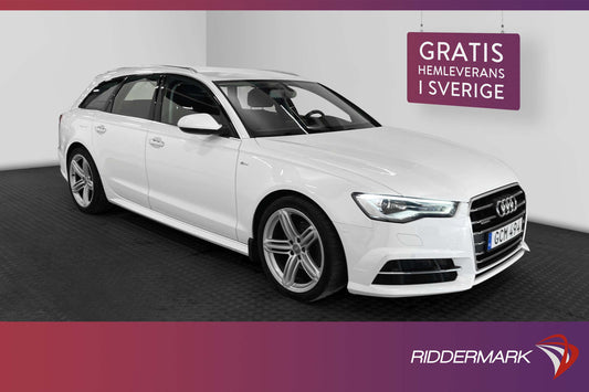 Audi A6 2.0 TDI quattro 190hk S-line Drag Värmare 4-zon