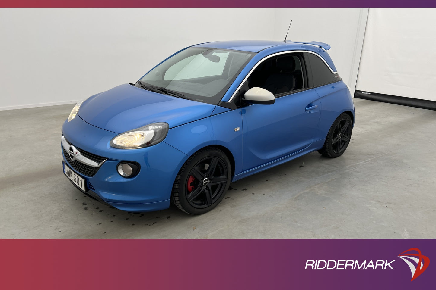 Opel Adam S 1.4 Turbo 150hk Let it Blue Infinity Halvläder