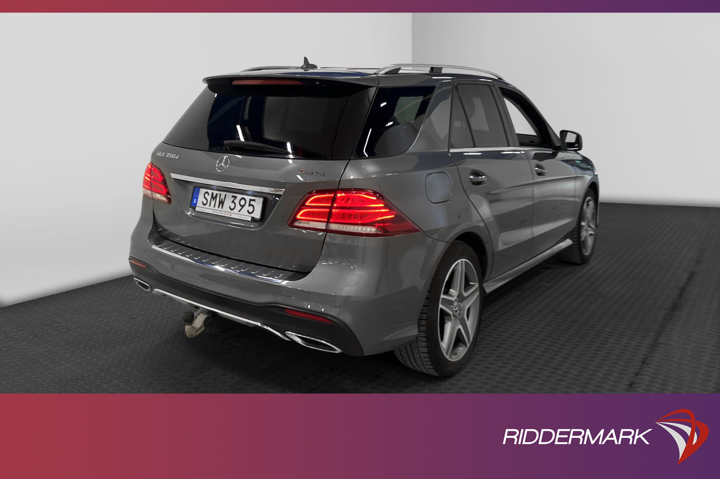 Mercedes-Benz GLE 350 d 4M 258hk AMG H/K 360° Drag Luftfj