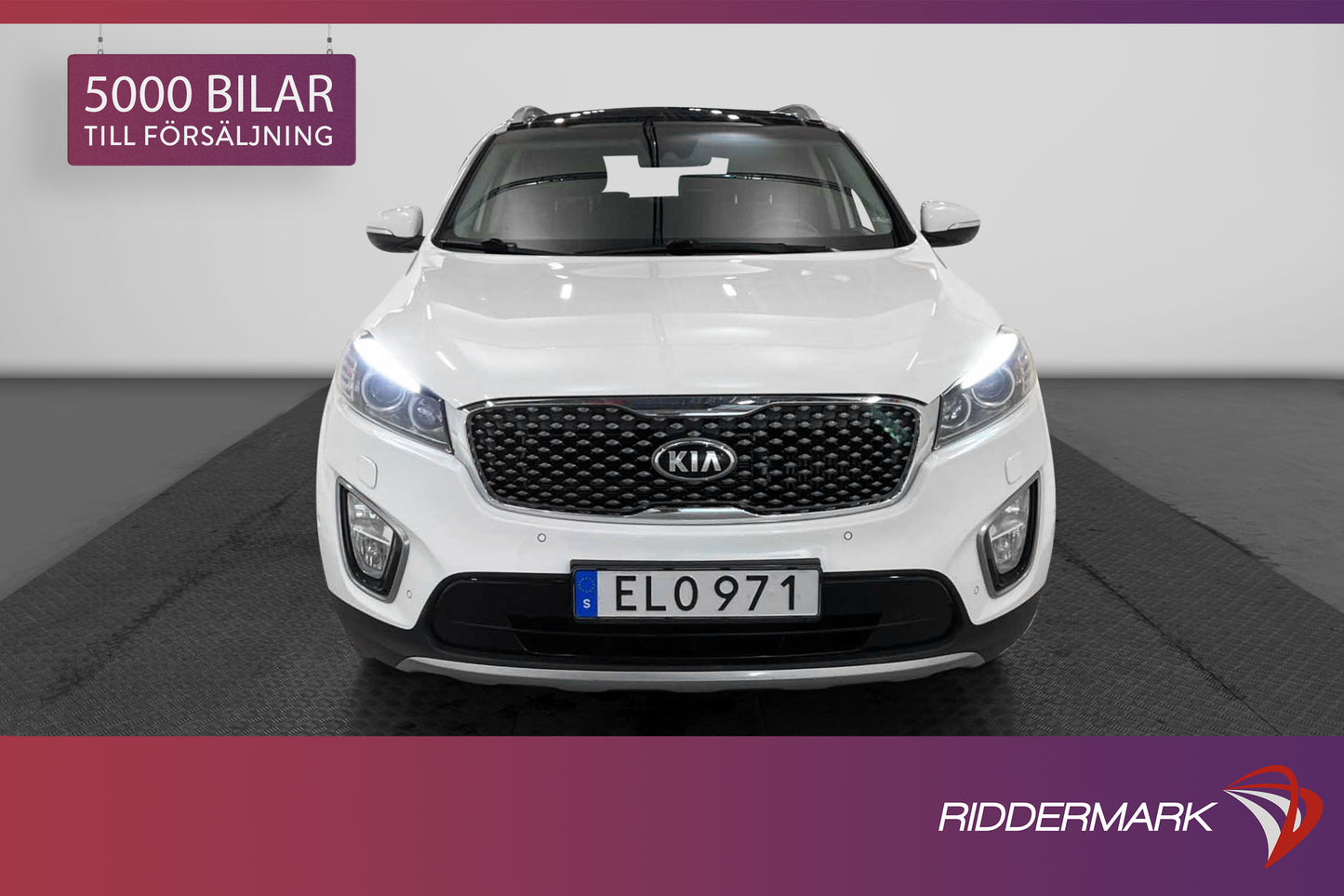 Kia Sorento 2.2 CRDi AWD 200hk 7 Sits Pano Navi Skinn B-Kam