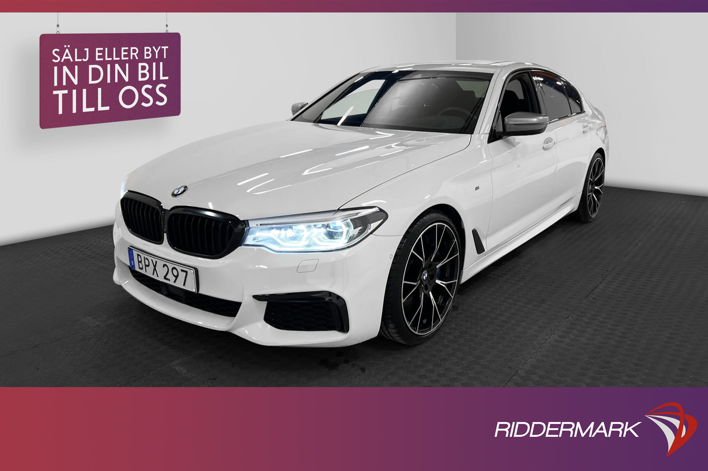 BMW M550 i xDrive 462hk Ultimate Edition Pano B&W HUD Drag