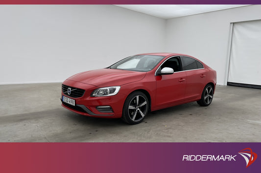 Volvo S60 T3 152hk R-Design VOC Värm Sensorer Välservad