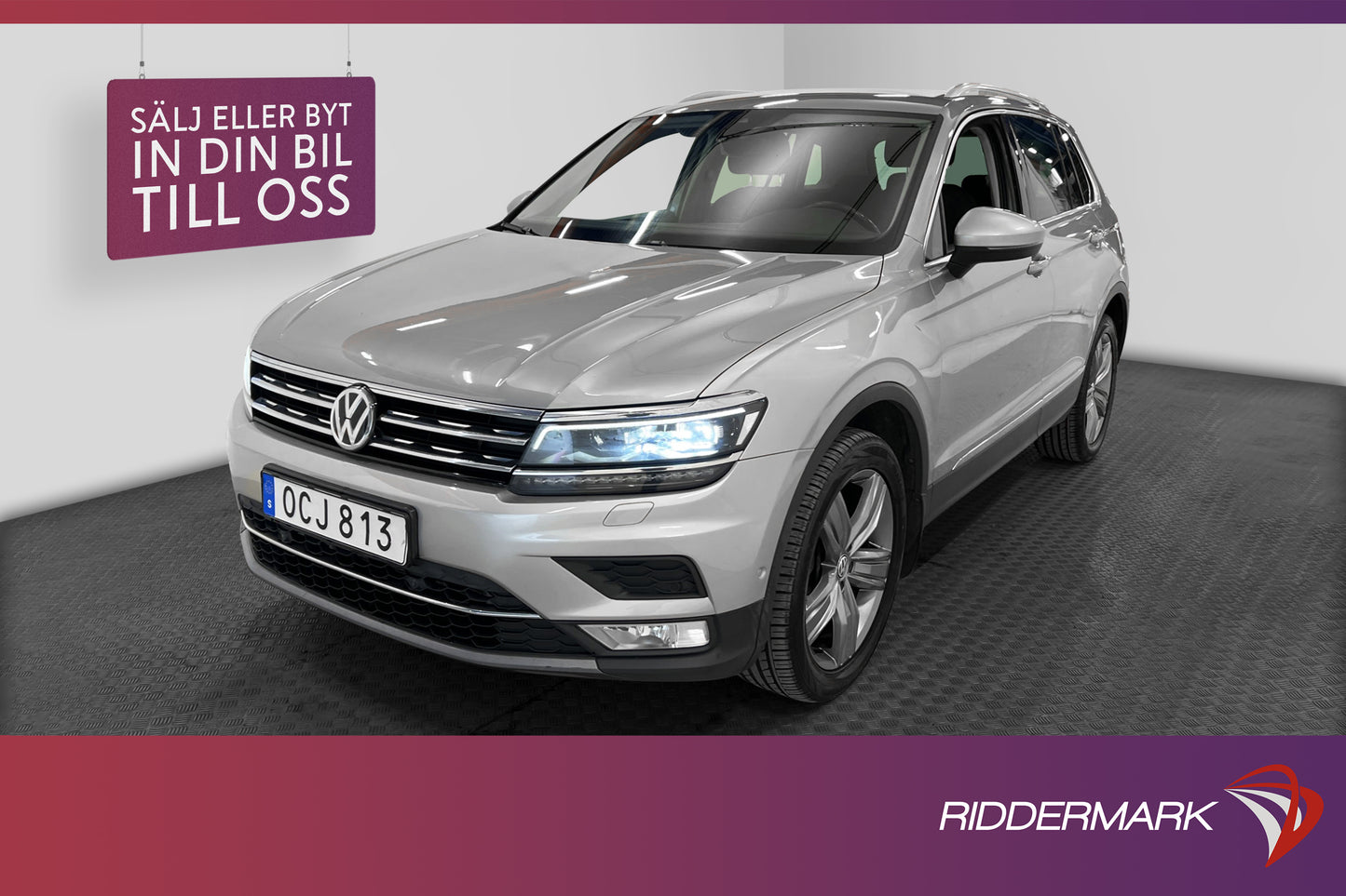 Volkswagen Tiguan 2.0 TDI 190hk 4M Cockpit D-värm Drag