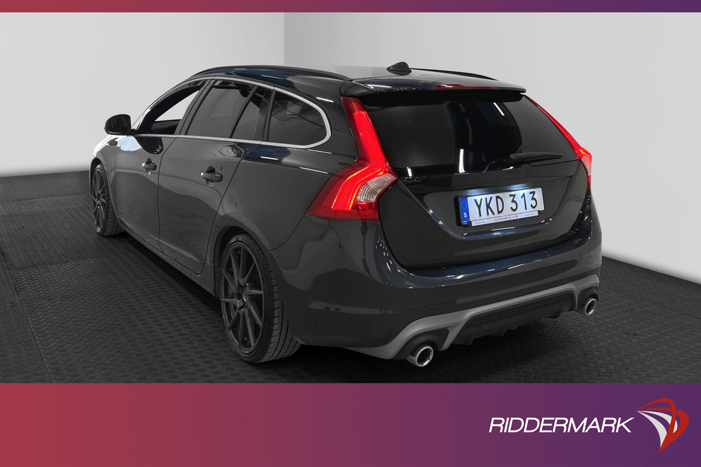 Volvo V60 D4 190hk AWD R-Design D-Värmare VOC Skinn Nyservad