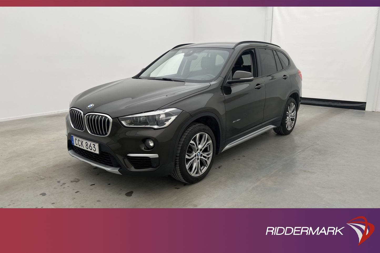 BMW X1 xDrive18d 150hk X-Line Kamera Rattvärme Drag Välserv