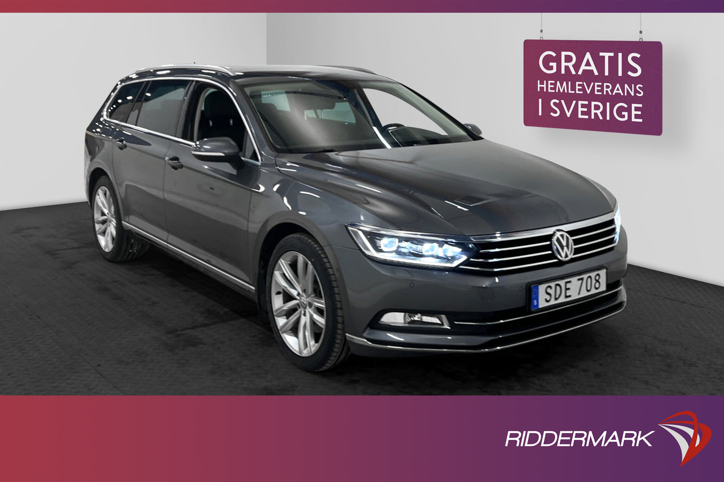 Volkswagen Passat SC 2.0 TDI Drag B-kamera D-värme PDC 190hk