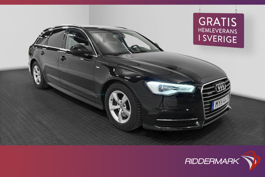 Audi A6 2.0 TDI Quattro S-Line Sport Edition P-sensor 190hk