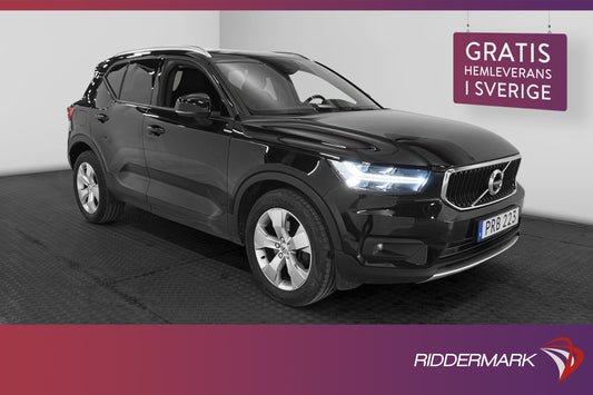 Volvo XC40 T5 AWD 247hk Momentum Skinn P-Värm Navi 360° Drag