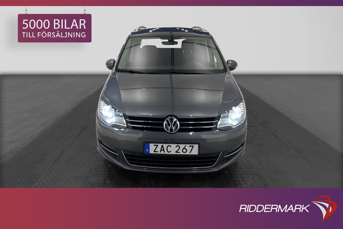 Volkswagen Sharan 2.0 TDI 4M Premium 7-sits Värmare 184hk