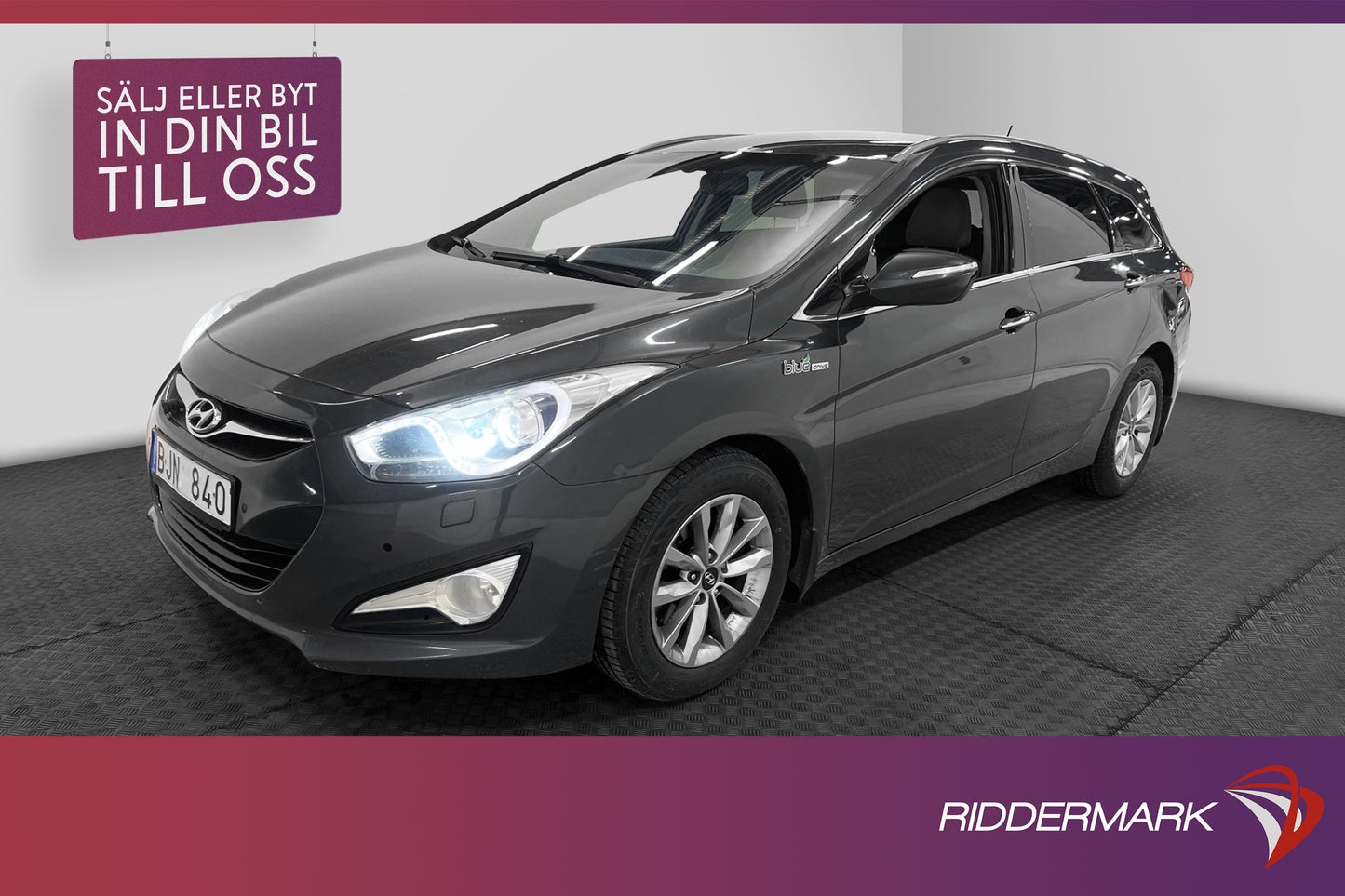 Hyundai i40 cw 1.7 CRDi 136hk Värmare Skinn Kamera Välservad