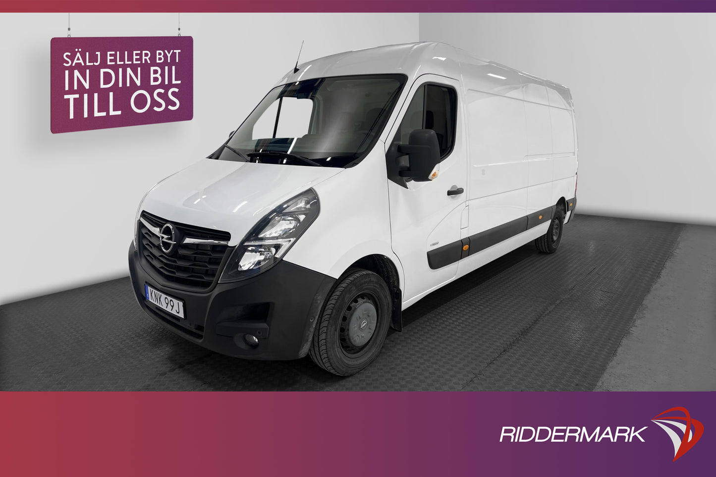 Opel Movano 2.3CDTI 150hk L3H2 Kamera Navi Moms