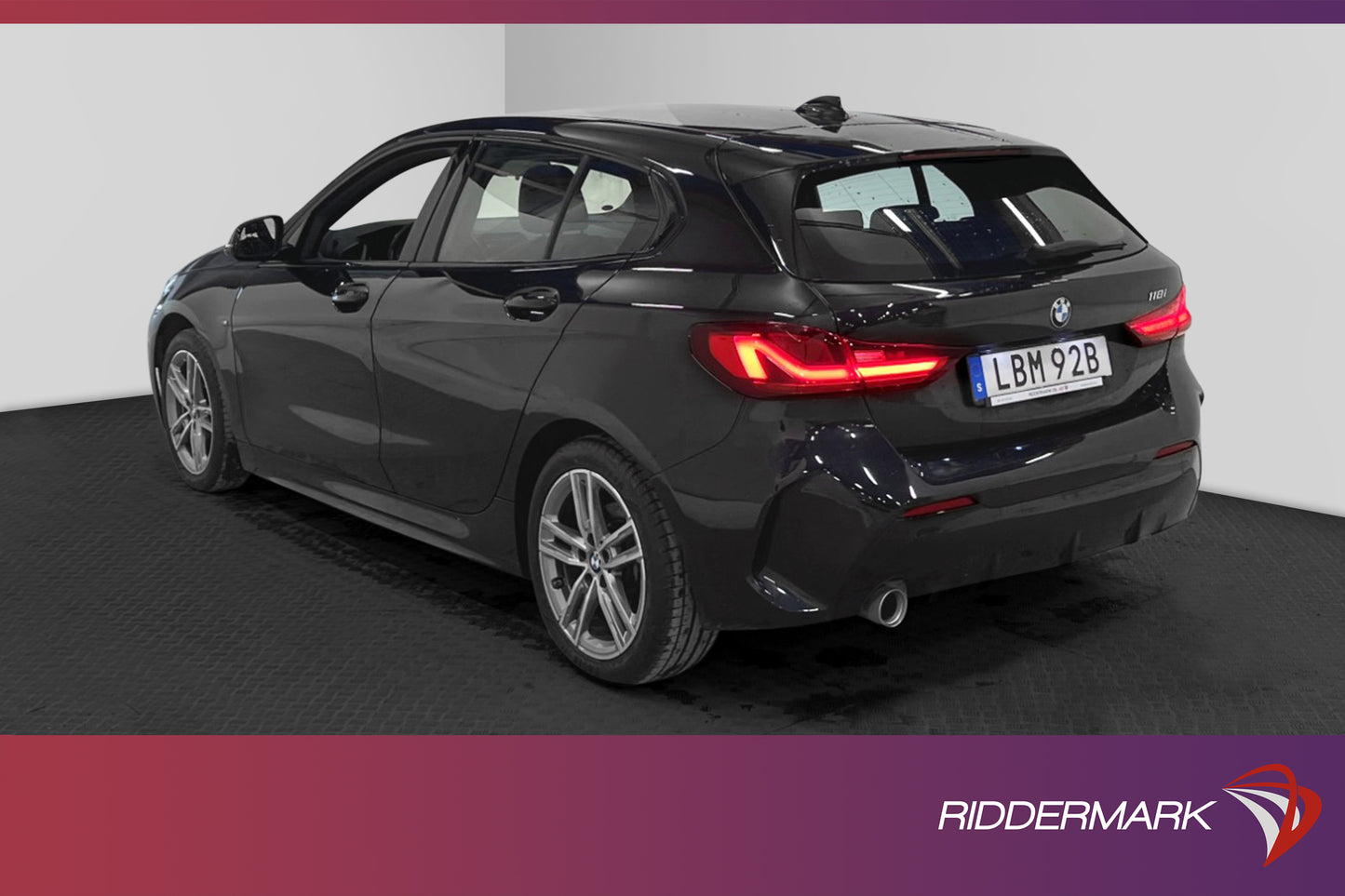 BMW 118i 140hk M-sport Rattvärme H-skinn Sensorer 0.5L/mil