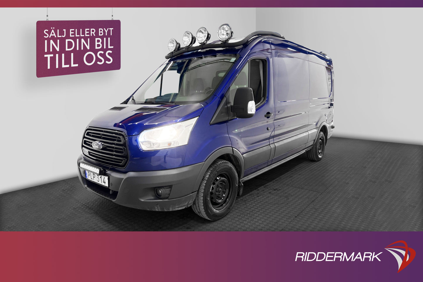 Ford Transit 350 L2H2 170hk AWD Värmare Drag B-Kamera MOMS