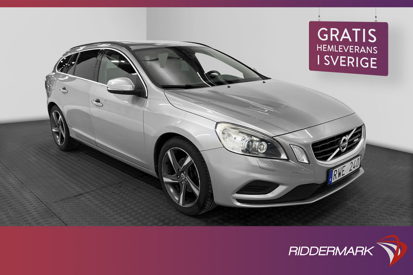 Volvo V60 T4 180hk R-Design Navi Nyservad Helskinn Taklucka