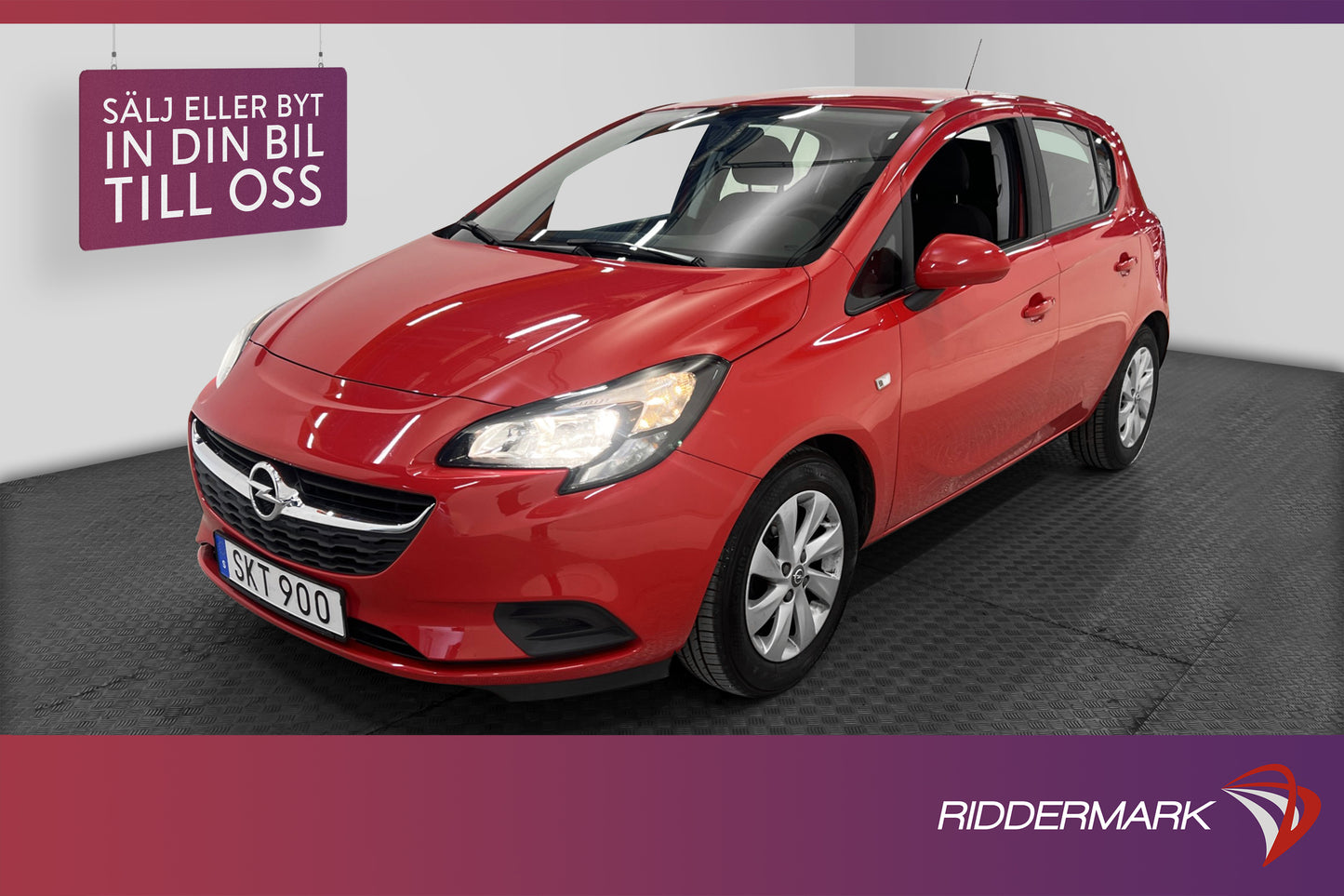 Opel Corsa 1.4 Automatisk 90hk Rattvärme Carplay Farthållare