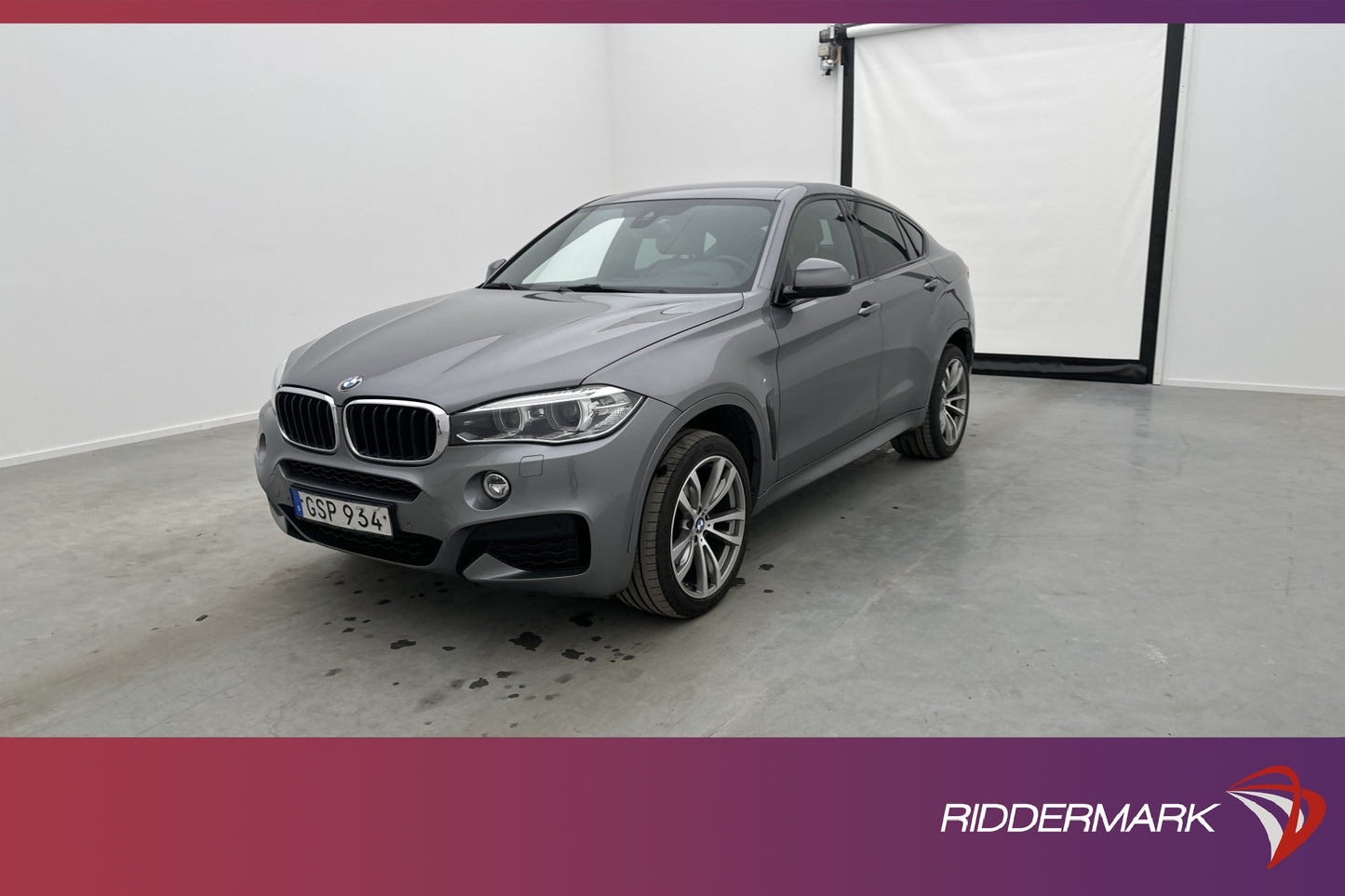 BMW X6 xDrive30d 258hk M-Sport D-Värm B-Kamera Navi HiFi