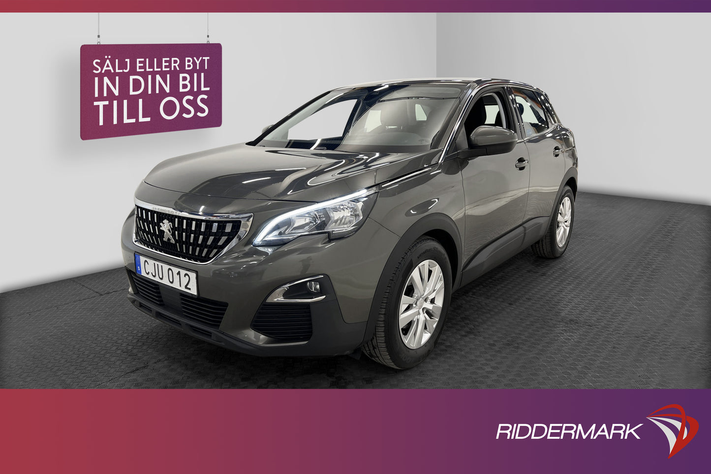 Peugeot 3008 1.6 BlueHDi 120hk Cockpit Drag Sensorer Välserv