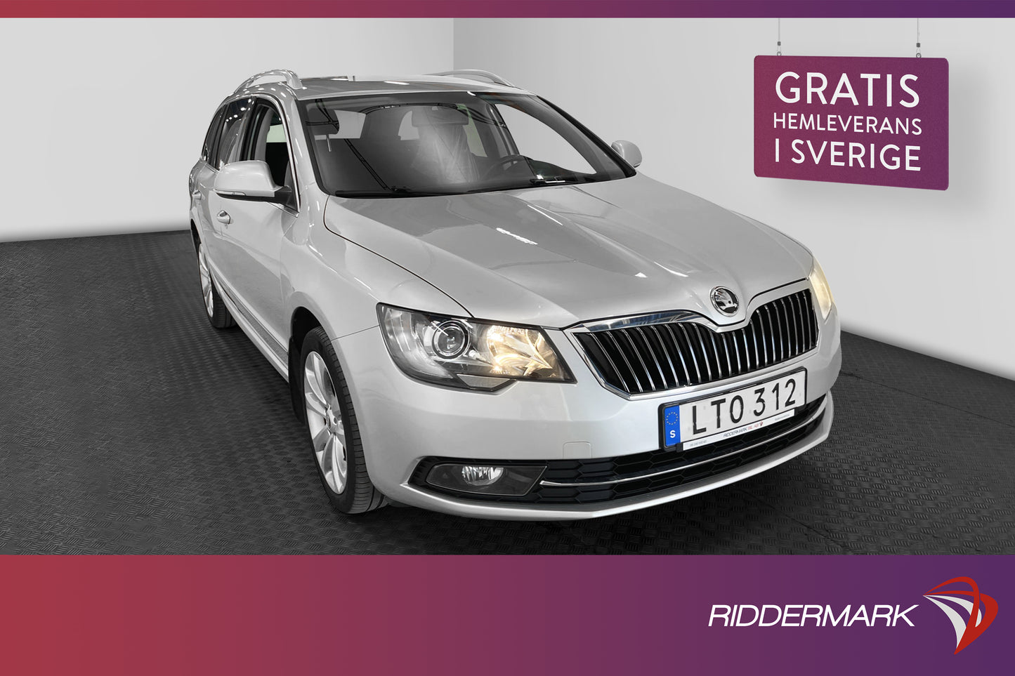 Skoda Superb 2.0 TDI 4x4 140hk D-Värm Drag 2563kr Skatt