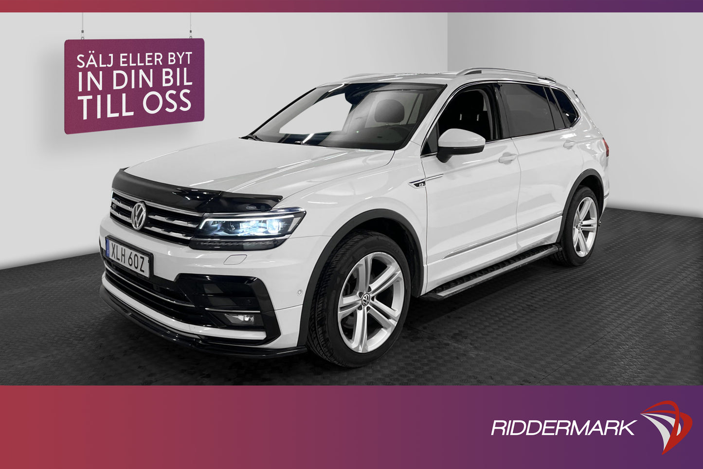 Volkswagen Tiguan Allspace R-Line 4M Pano D-Värm 7-Sits MOMS