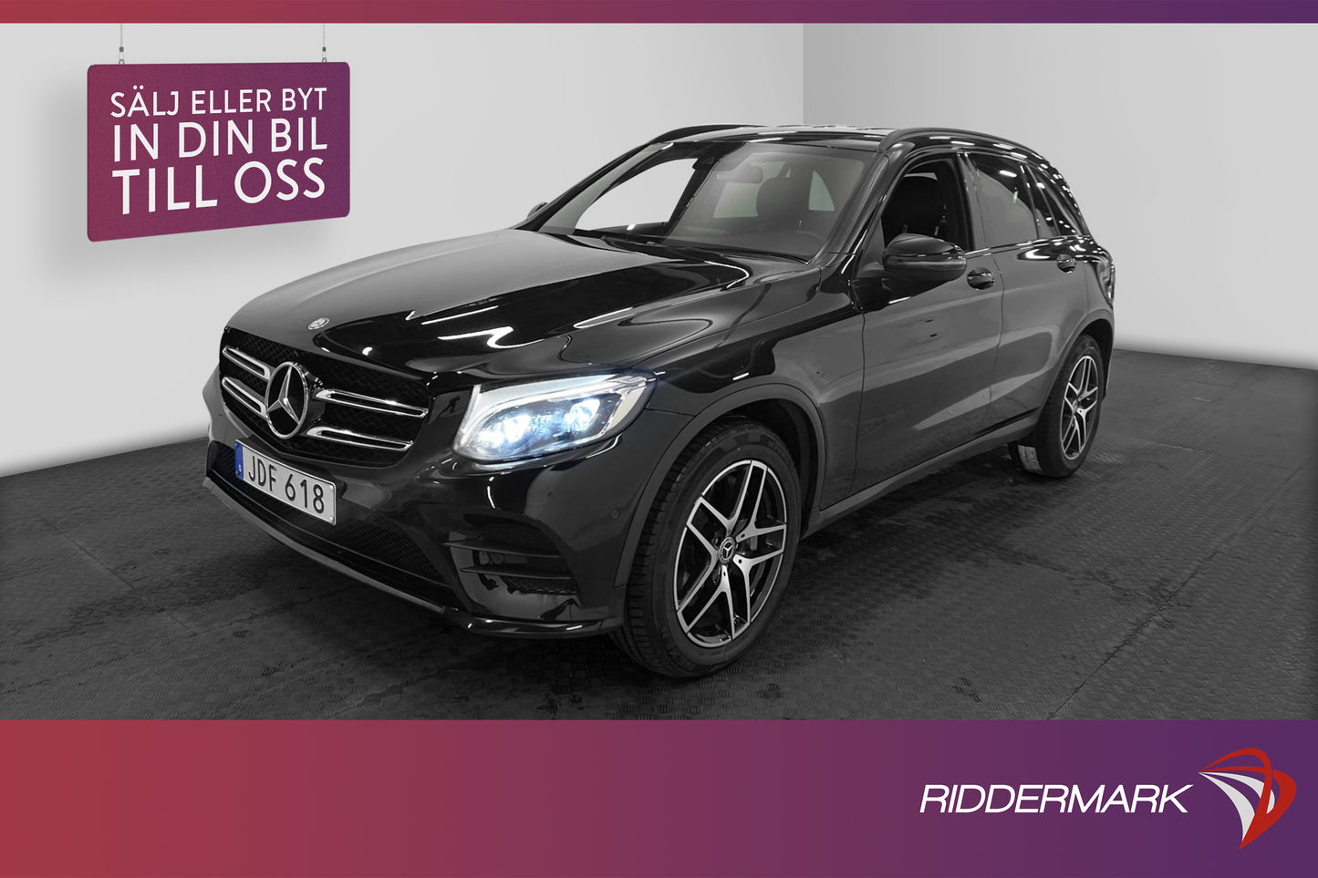 Mercedes-Benz GLC 220 d 4M 170hk AMG Burm Värm Kamera Drag