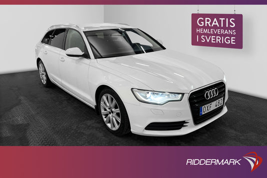 Audi A6 Avant TDI 177hk Proline Dragkrok Välservad 0,51l/mil