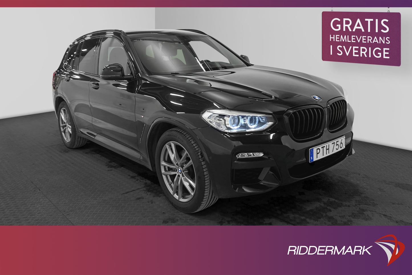 BMW X3 xDrive20d 190hk M-Sport D-Värmare B-Kamera HiFi Navi