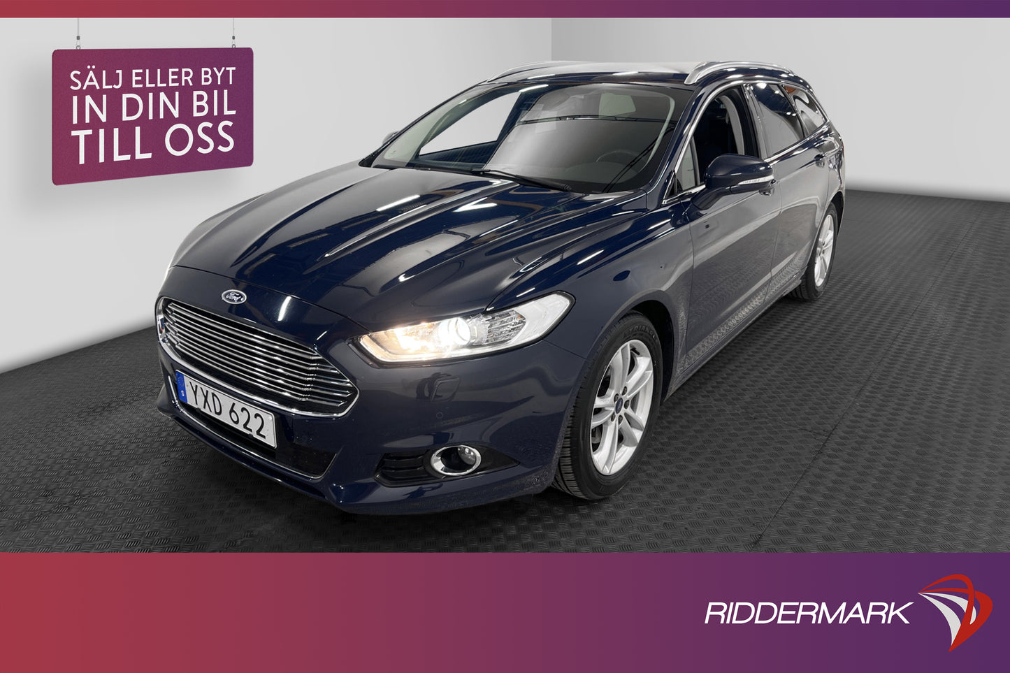 Ford Mondeo Kombi 2.0 TDCi 150hk Titanium Sensorer Välservad