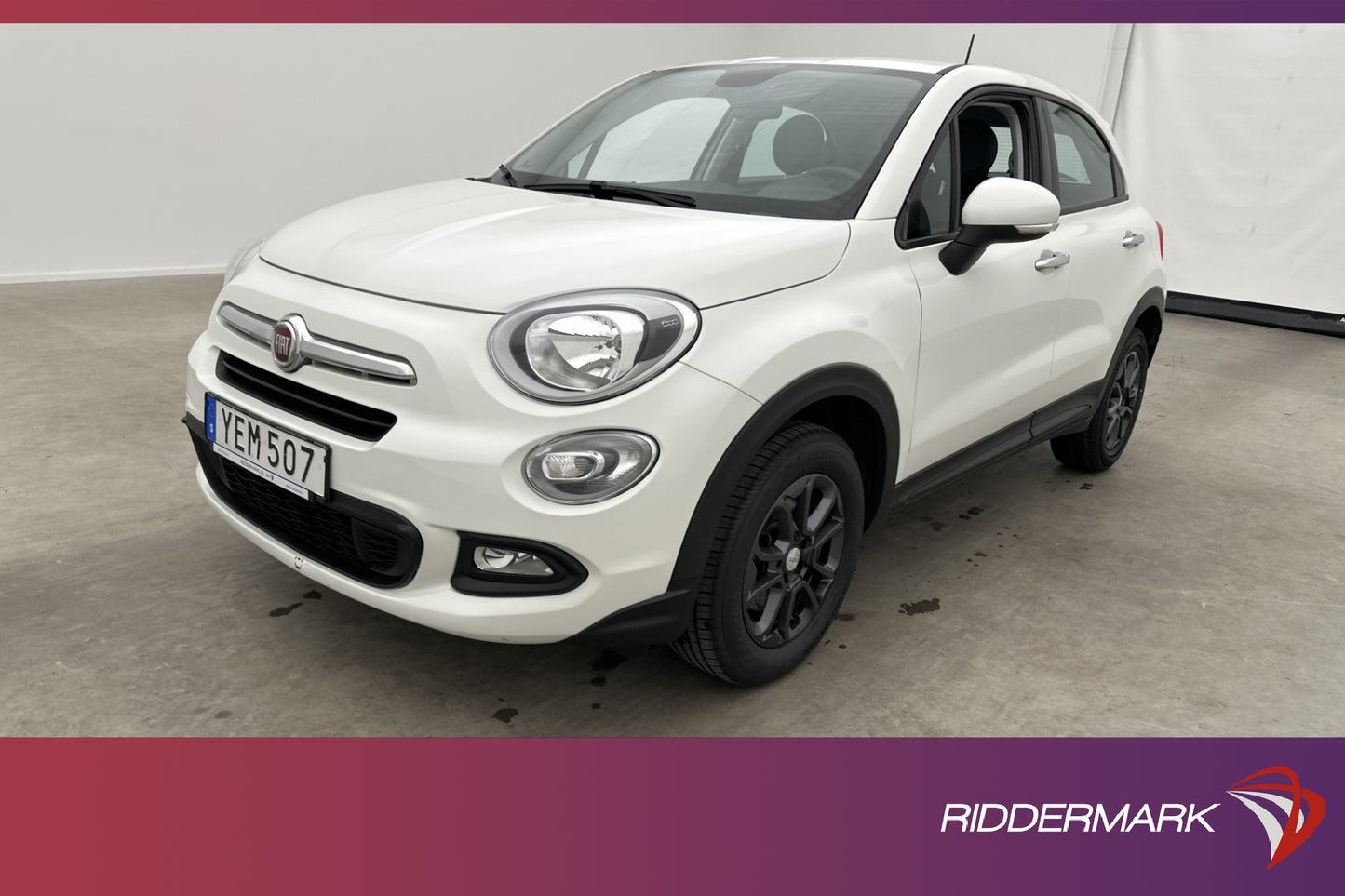 Fiat 500X 1.6 E.Torq 110hk PopStar Sensorer Rattvärme