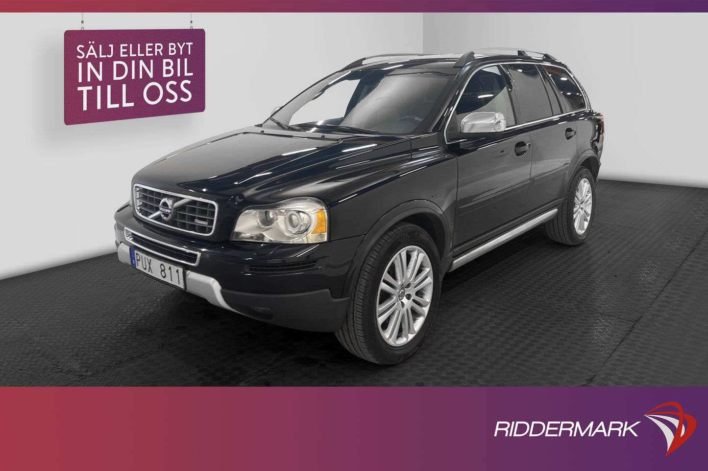 Volvo XC90 D5 200hk AWD R-Design D-värmare 7-Sits Skinn Drag