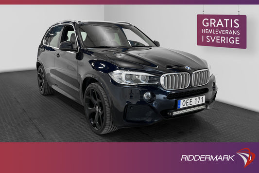 BMW X5 xDrive40e 313hk M-Sport Pano H/K Nightvision MOMS