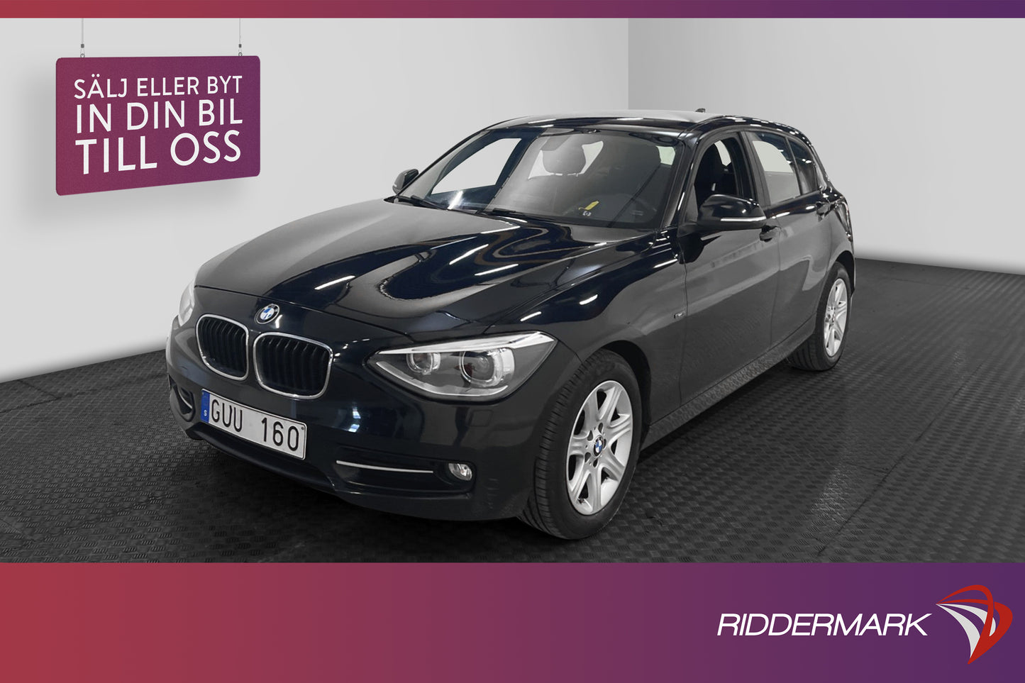 BMW 116d Sport Line Keyless Sportsäten LÅGMIL 0,36l/mil