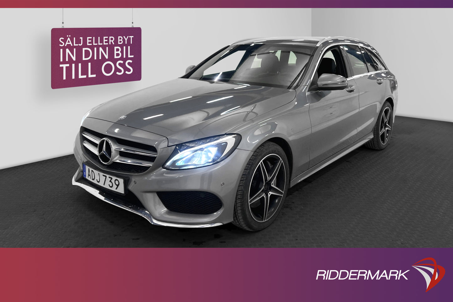 Mercedes-Benz C 250 T d 4Matic AMG Skinn PDC Nyservad 204hk