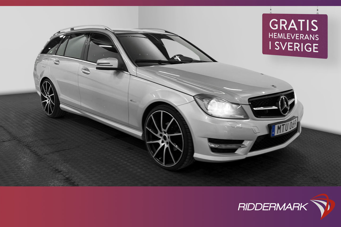 Mercedes-Benz C 180 T BlueEfficiency 156hk AMG Drag 20"