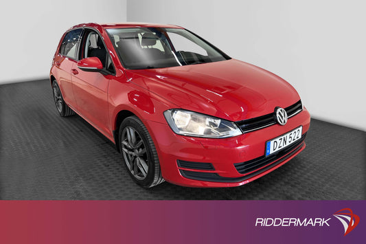 Volkswagen Golf 1.2 TSI 105hk Värmare Kamera Drag 0,42l/mil