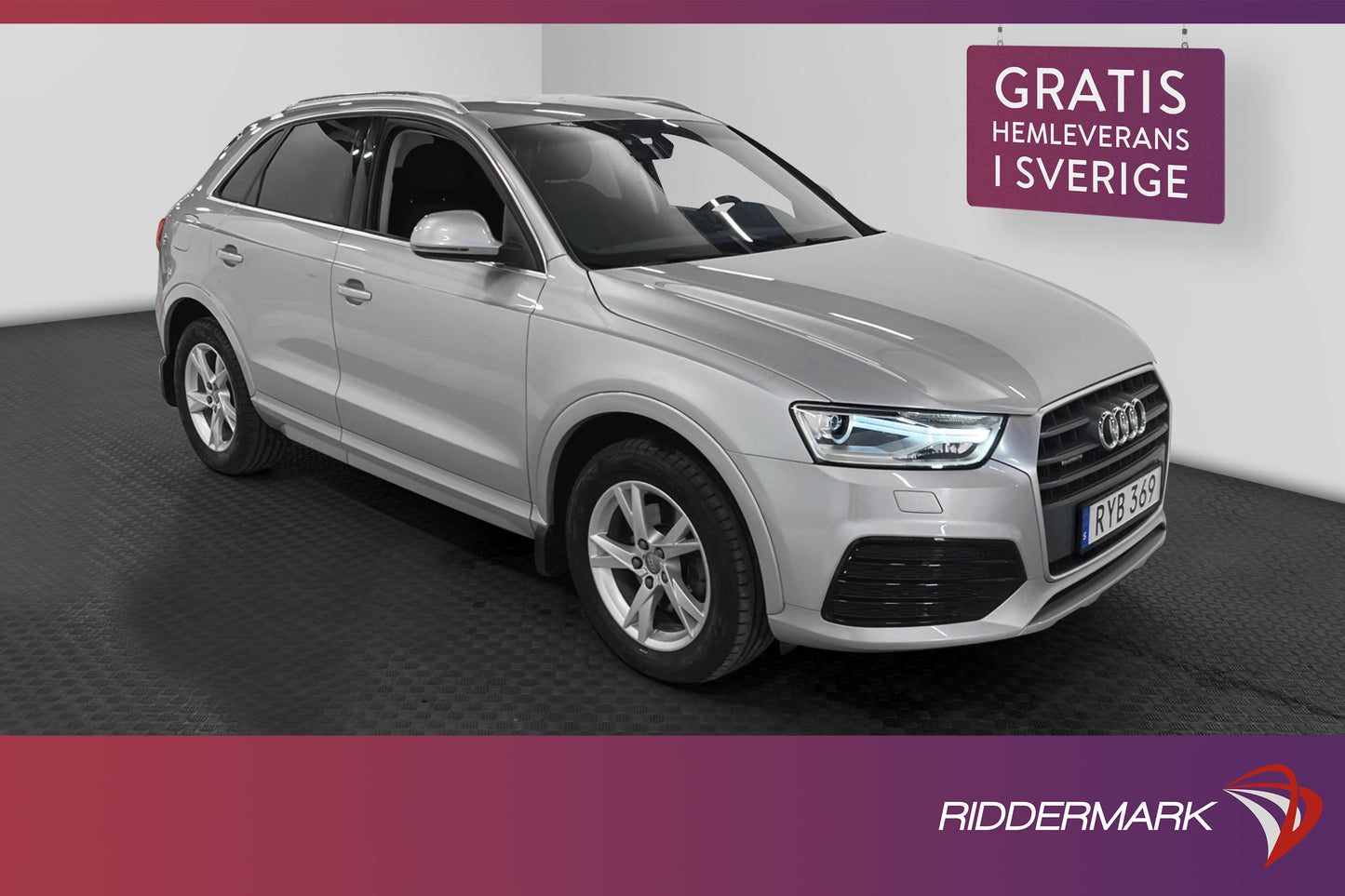 Audi Q3 TDI Quattro 150hk Drag Välservad Få ägare Låga mil