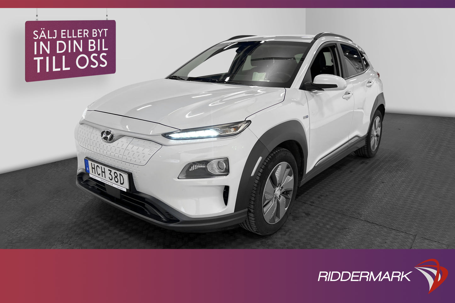 Hyundai Kona 64 kWh 204hk Advance Backkamera Krell Head up