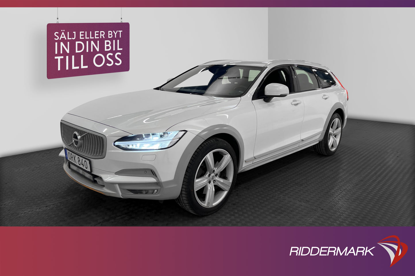 Volvo V90 Cross Country D4 AWD Ocean Race VOC Värm HUD 4-Zon