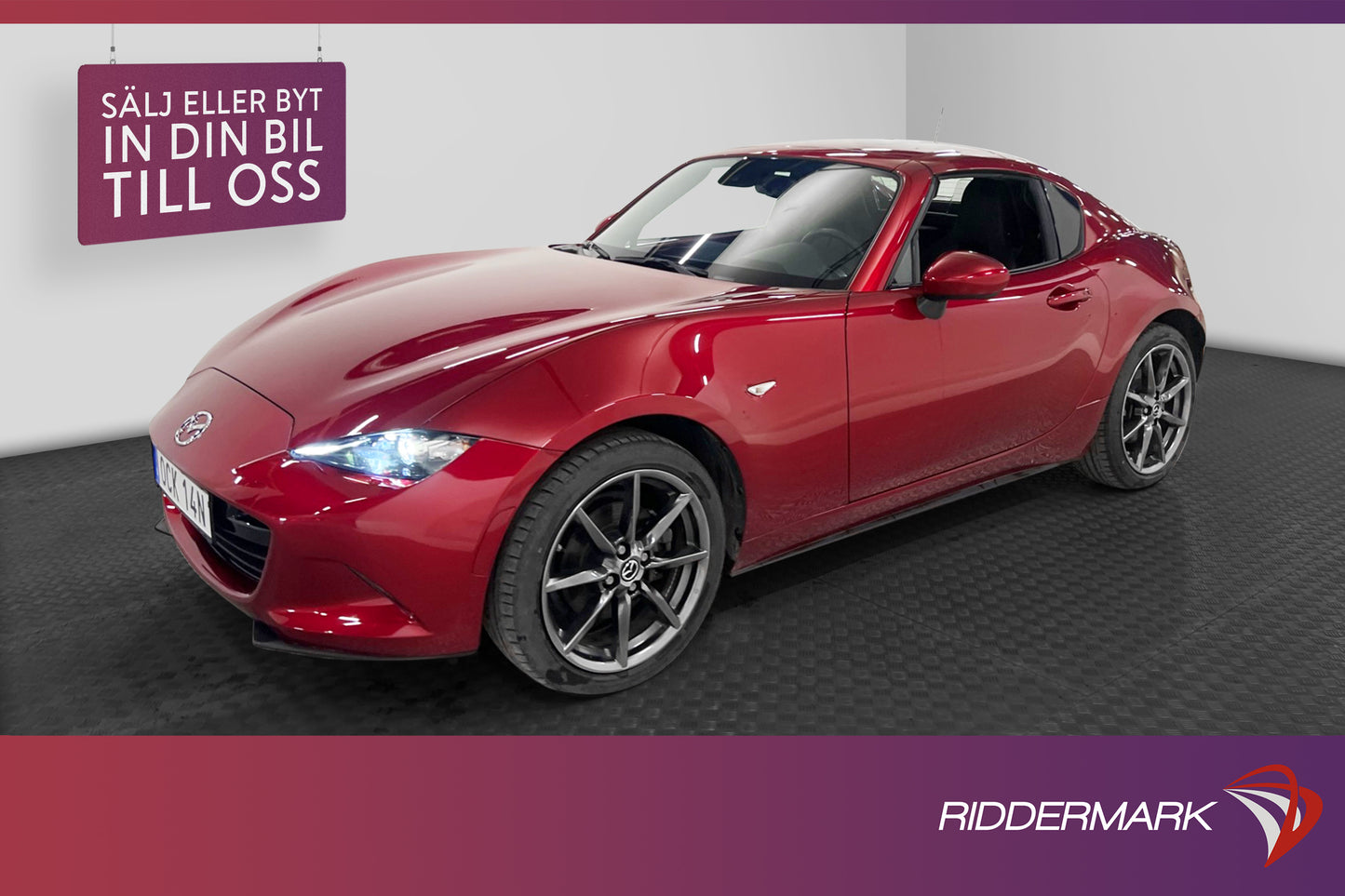 Mazda MX-5 RF SKYACTIV-G 184hk Cabriolet Skinn Navi Keyless