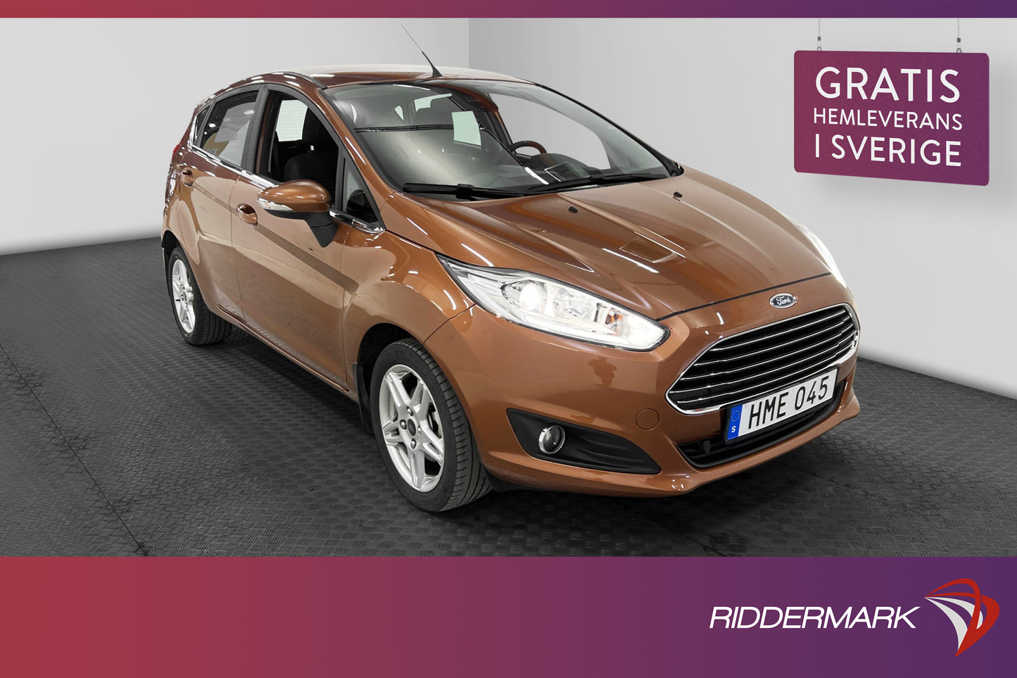 Ford Fiesta 1.0 EcoBoost 100hk 1 Bruk Nyservad 426kr Skatt