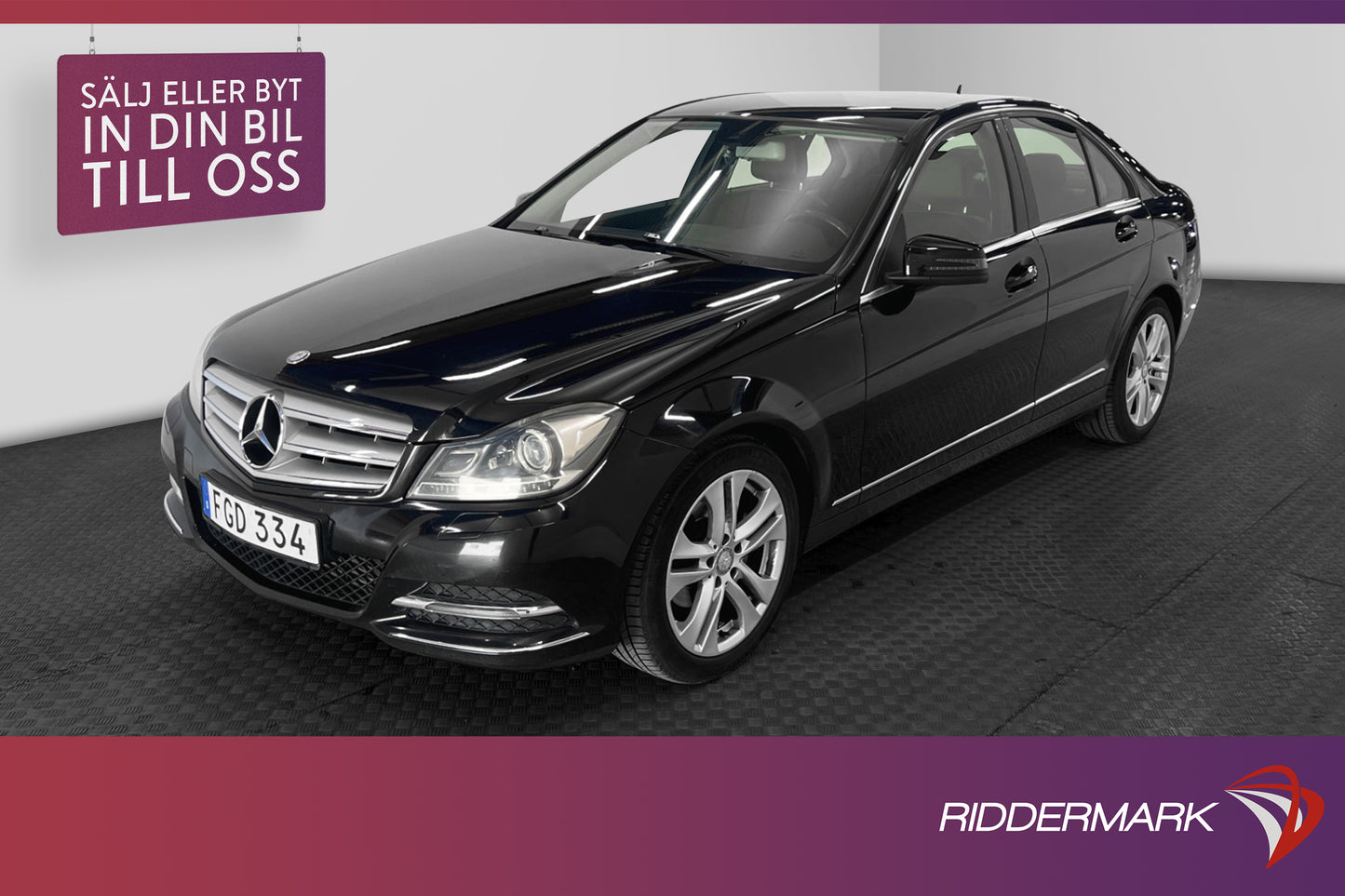 Mercedes-Benz C 200 d 136hk Avantgarde Halvskinn 0.43l/mil