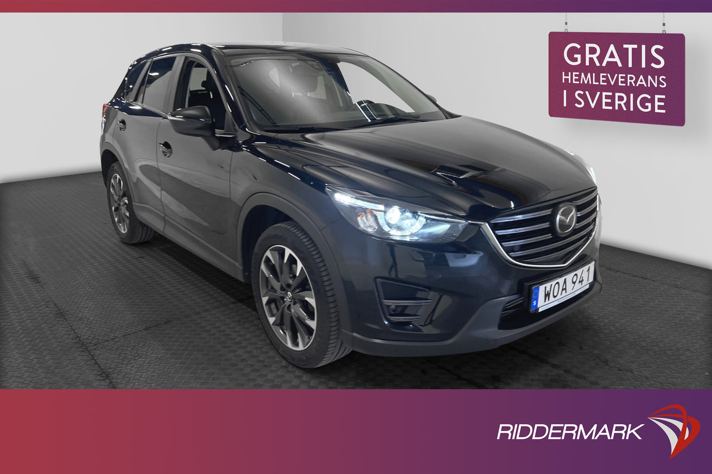 Mazda CX-5 2.2 175hk AWD Optimum Skinn BOSE B-Kamera Navi