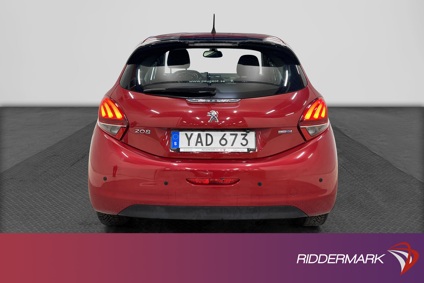 Peugeot 208 5-dörrar 1.6 99hk M&K-Värmare Bluetooth Sensorer